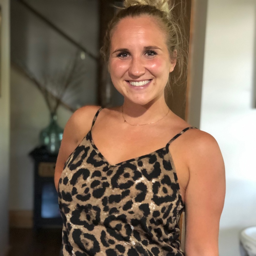 Last one! Size large cute leopard print NWT - Picture 3 of 4